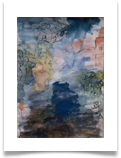 Cityscape :: Watercolour & Ink on Paper (Framed) :: 24" x 20" :: �515