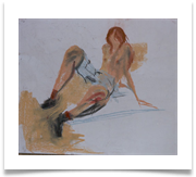Cool Dude :: Charcoal/pastel on Paper :: 28" x 22" :: � 340