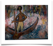Crossing the Ocean :: Oil on Canvas :: 34" x 30" :: � 1,565