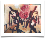 Facing Myself :: Oil on Canvas (Framed) :: 24" x 28" :: � 865