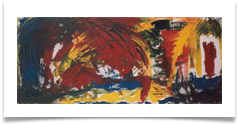 Fireworks over the Med :: Oil  on Canvas :: 36" x 18" :: � 1,565