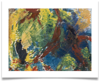 From Space :: Oil  on Board (Framed) :: 20" x 18" :: � 865