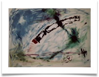 Into Iraq :: Oil on Canvas :: 36" x 30" :: � 1,565