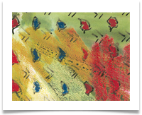 Pattern Design :: Watercolour & Ink :: 18" x 15" :: � 165