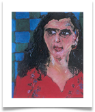 Rabbi's Daughter :: Chalk Pastel/Charcoal on Paper :: SOLD