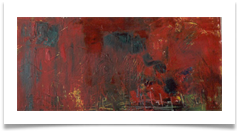  Red Emerges :: Oil on Canvas :: 30" x 15" :: � 1,040