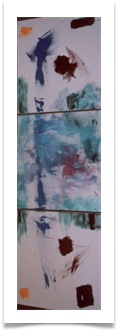Triptych :: Oil on 3 Canvasses :: 45" x 18" :: � 1,565
