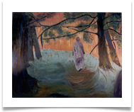 Walking Meditation :: Oil on Canvas :: 24" x 20" :: SOLD