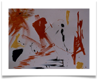 Walking the Tightrope :: Vinyl on Canvas :: 28" x 24" :: � 1,215