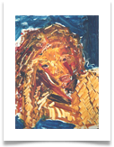 Woman in Thought :: Oil on Paper :: 16" x 14" :: � 340